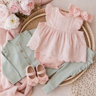 Conjuntos bebé niña — colección Mundo Candy Colors, ropa infantil y de bebé