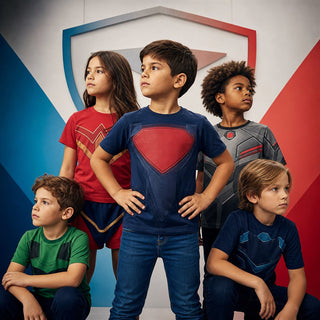 Justice League — colección Mundo Candy Colors, ropa infantil y de bebé