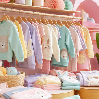 Personajes — colección Mundo Candy Colors, ropa infantil y de bebé