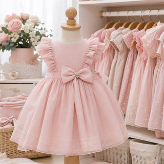 Vestidos niña pequeña — colección Mundo Candy Colors, ropa infantil y de bebé